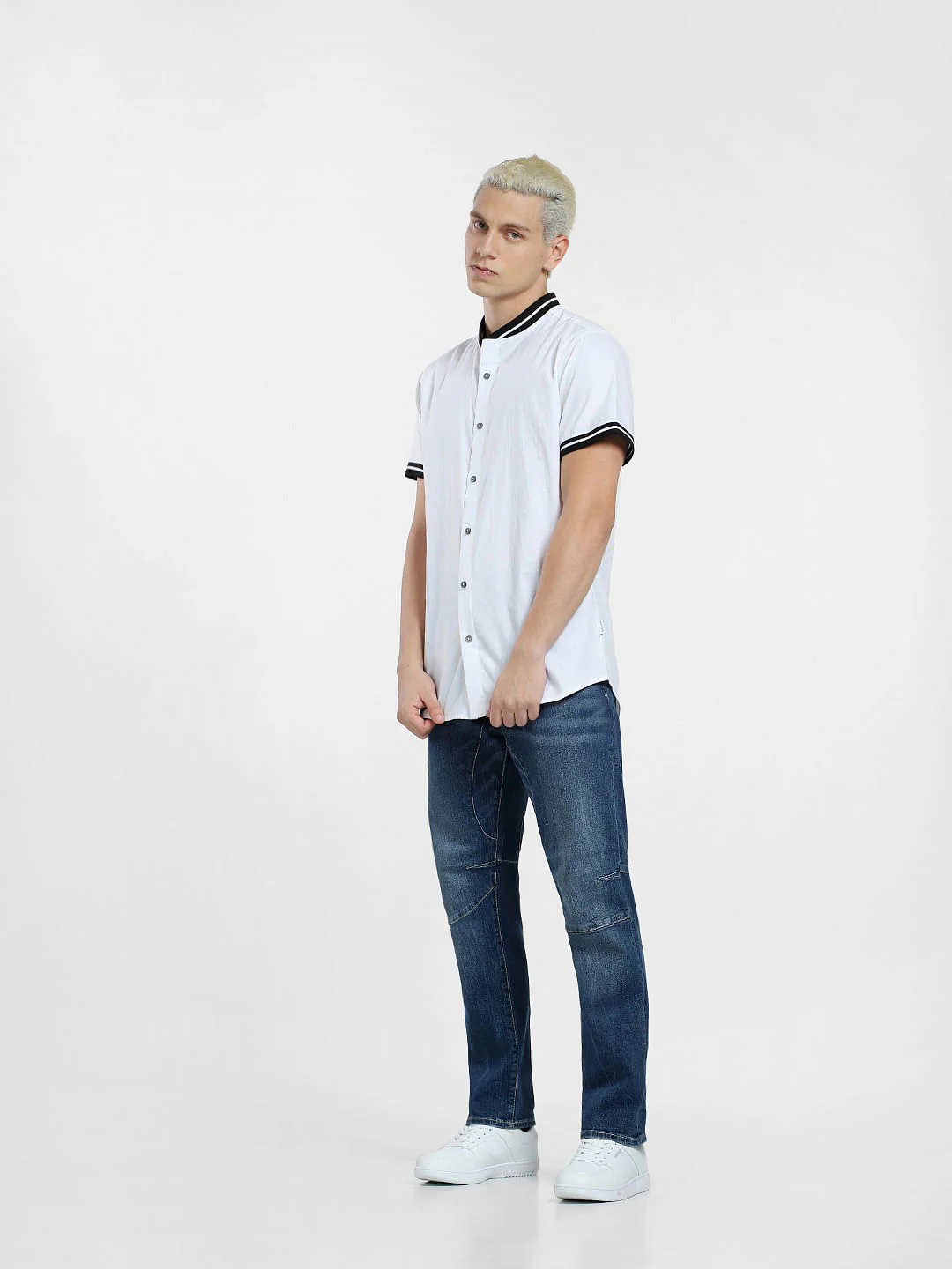 White Short Sleeves Shirt - Image 6