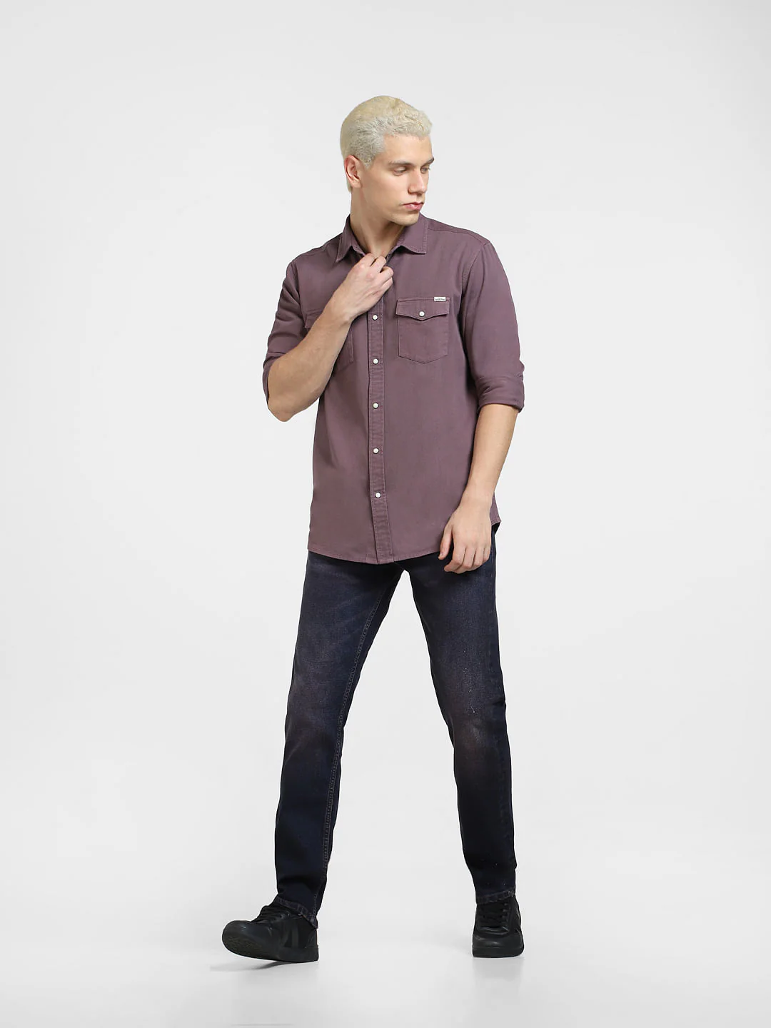 Violet Full Sleeves Shirt - Image 6