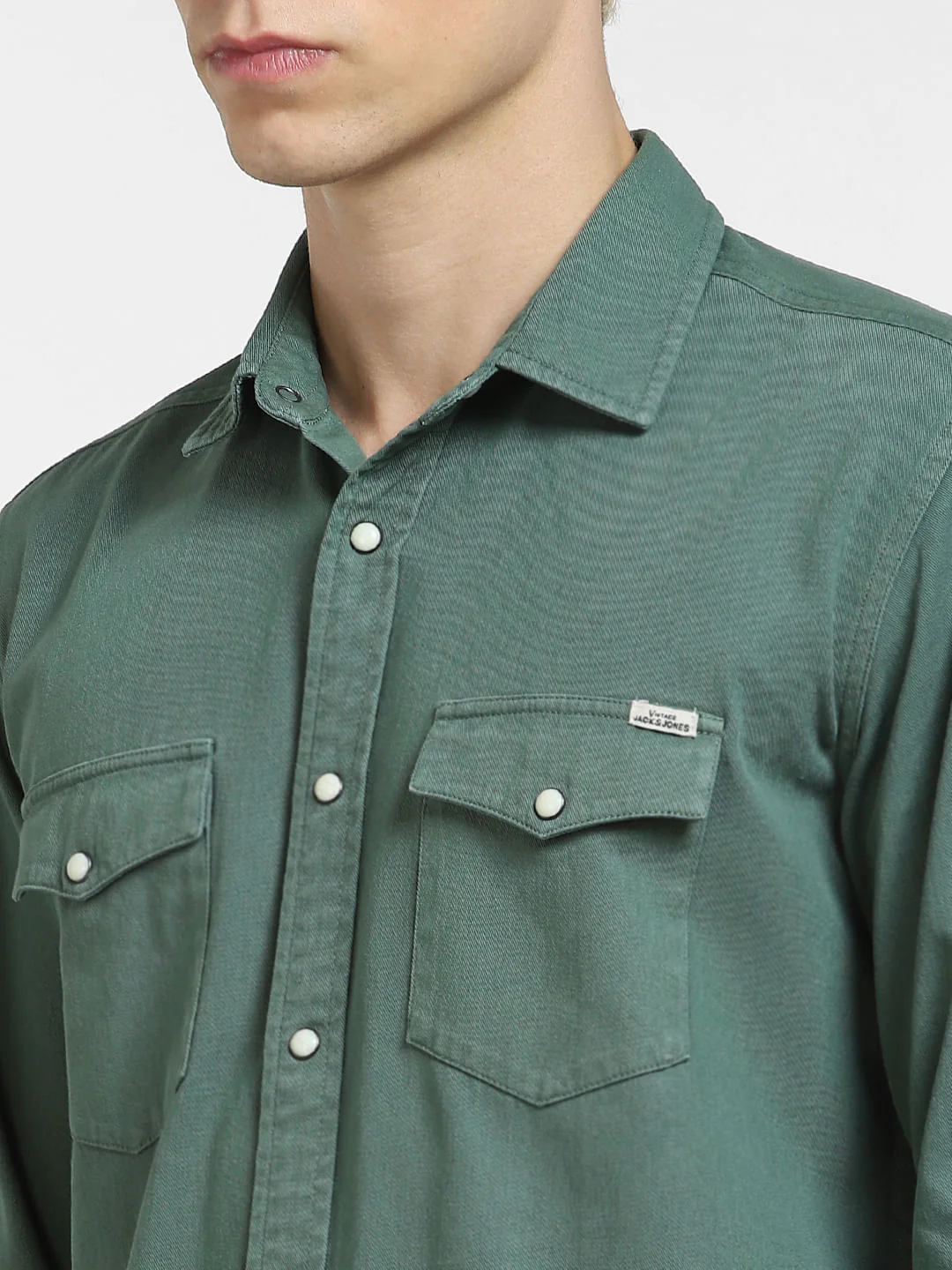 Green Full Sleeves Shirt - Image 5