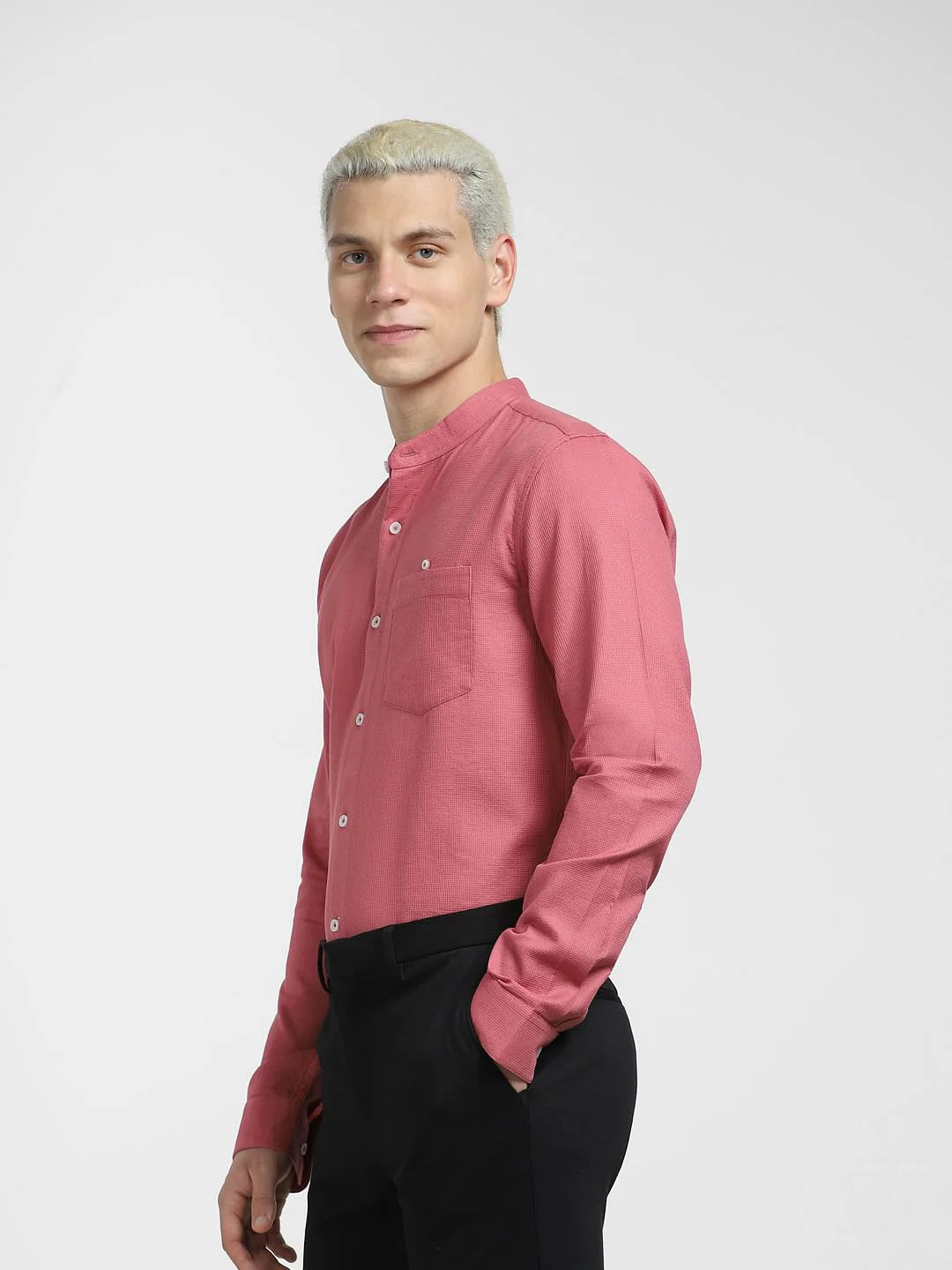 Mauve Full Sleeves Shirt - Image 3