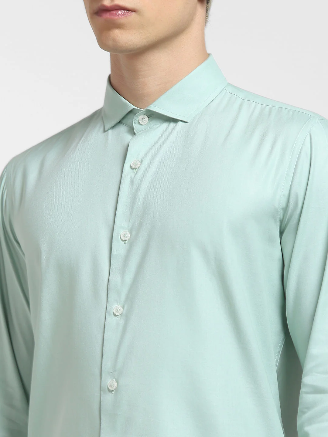 Green Full Sleeves Shirt - Image 5