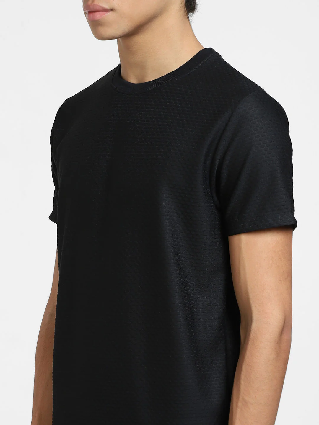 Black Crew Neck T-shirt - Image 5