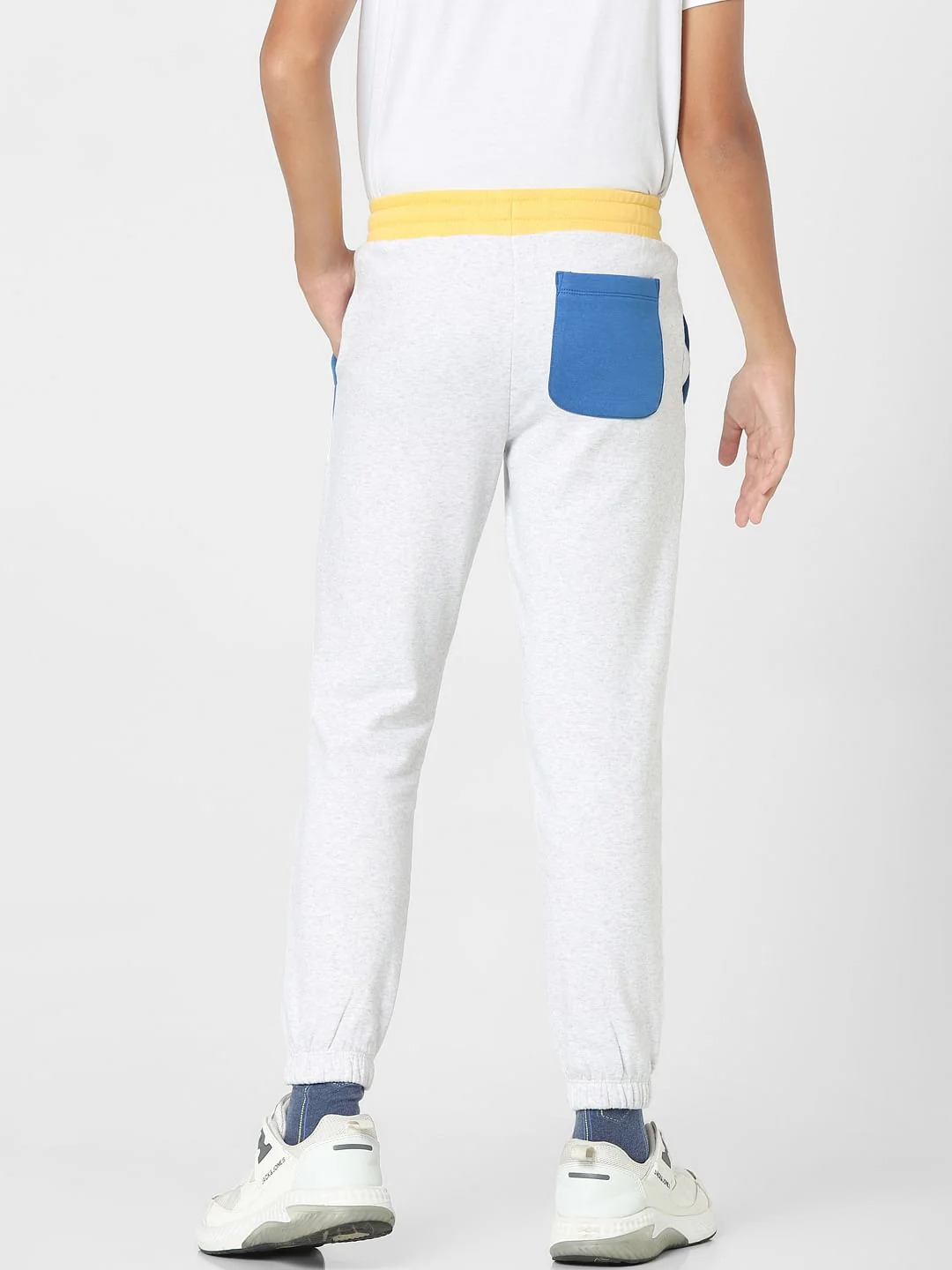 Grey Mid Rise Co-ord Sweatpants - Image 4