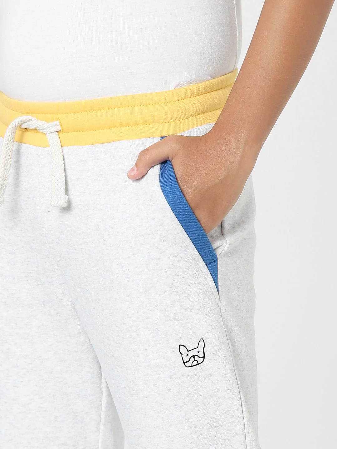 Grey Mid Rise Co-ord Sweatpants - Image 5