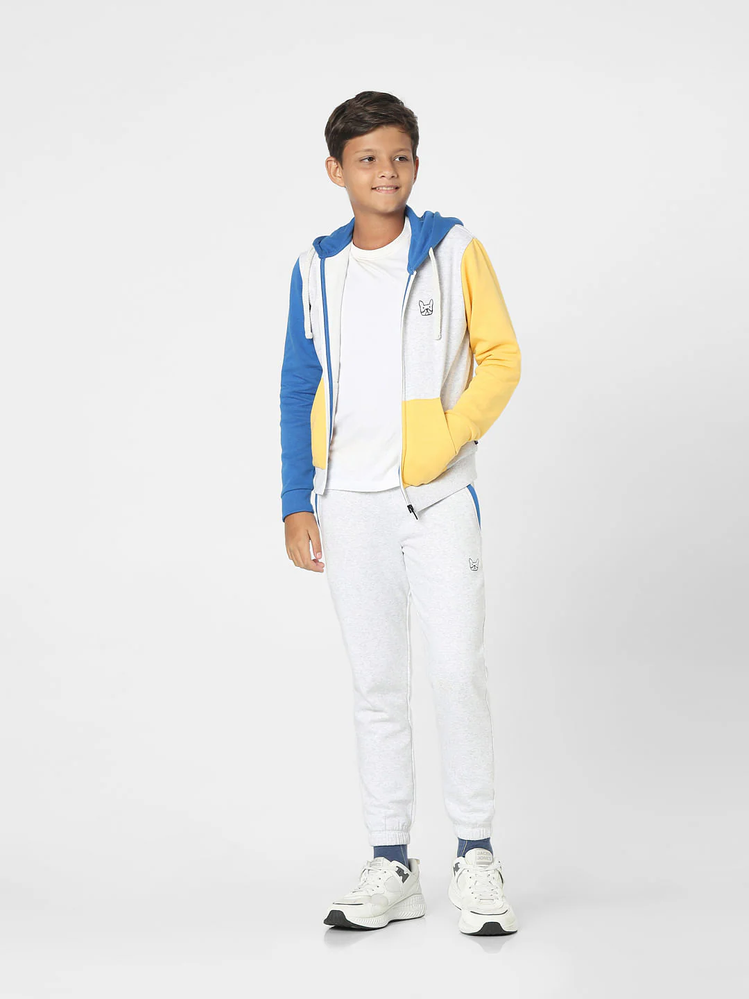 Grey Hooded Co-ord Sweatshirt - Image 6