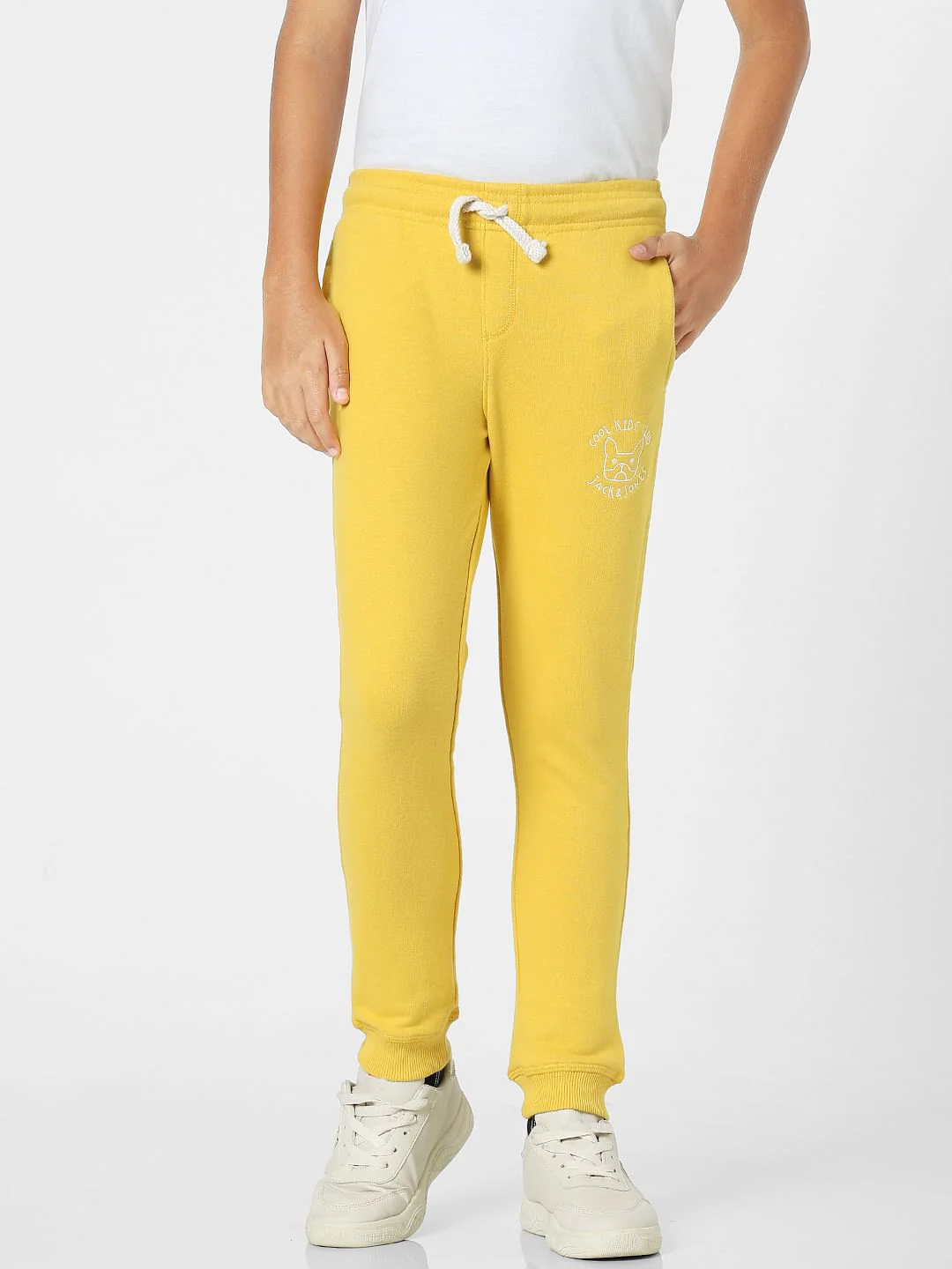 Yellow Mid Rise Sweatpants - Image 2