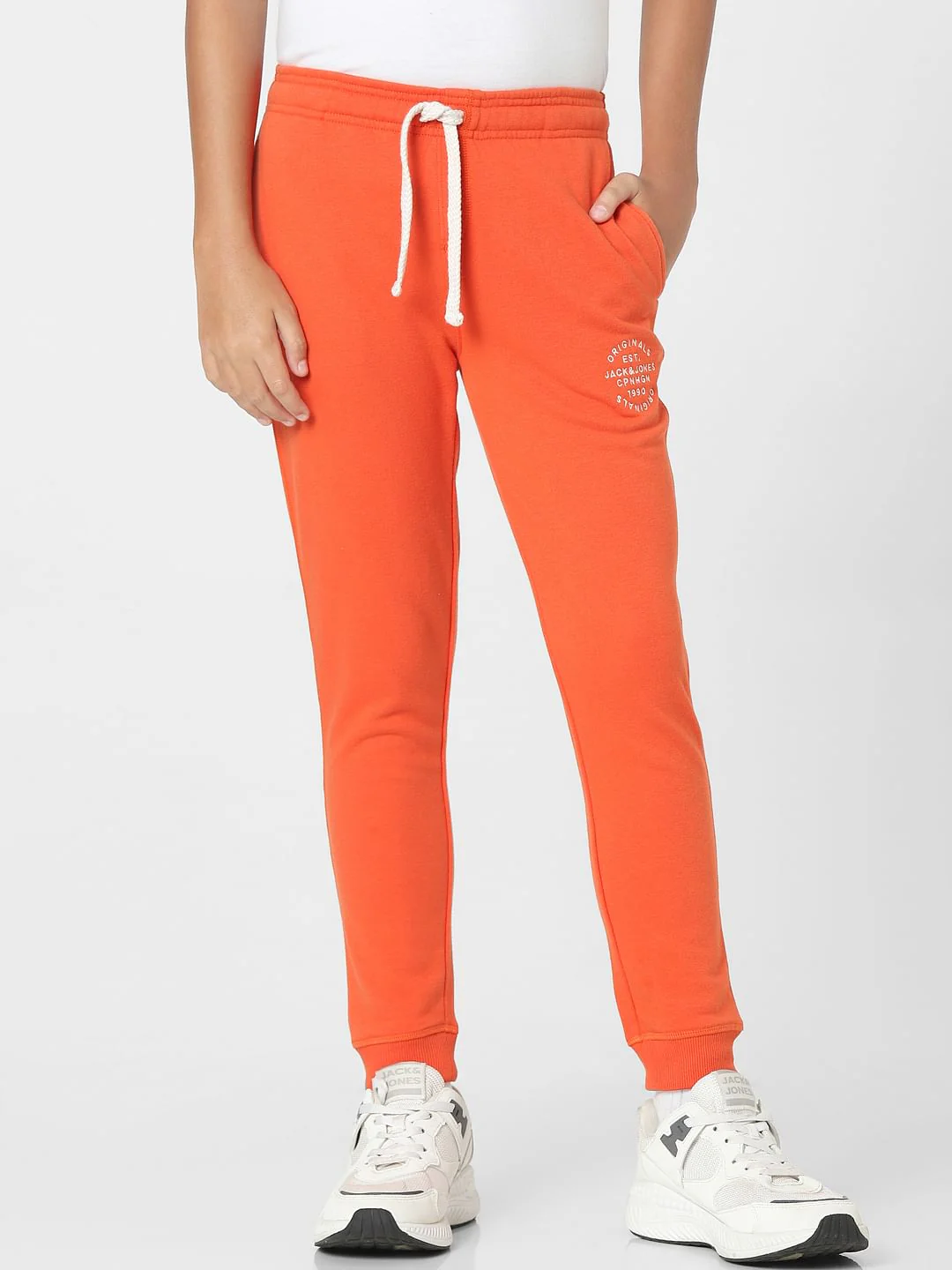 Red Mid Rise Sweatpants - Image 2