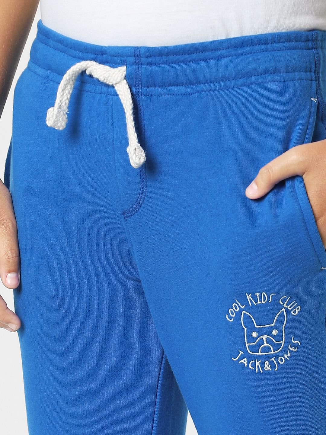 Blue Mid Rise Sweatpants - Image 5