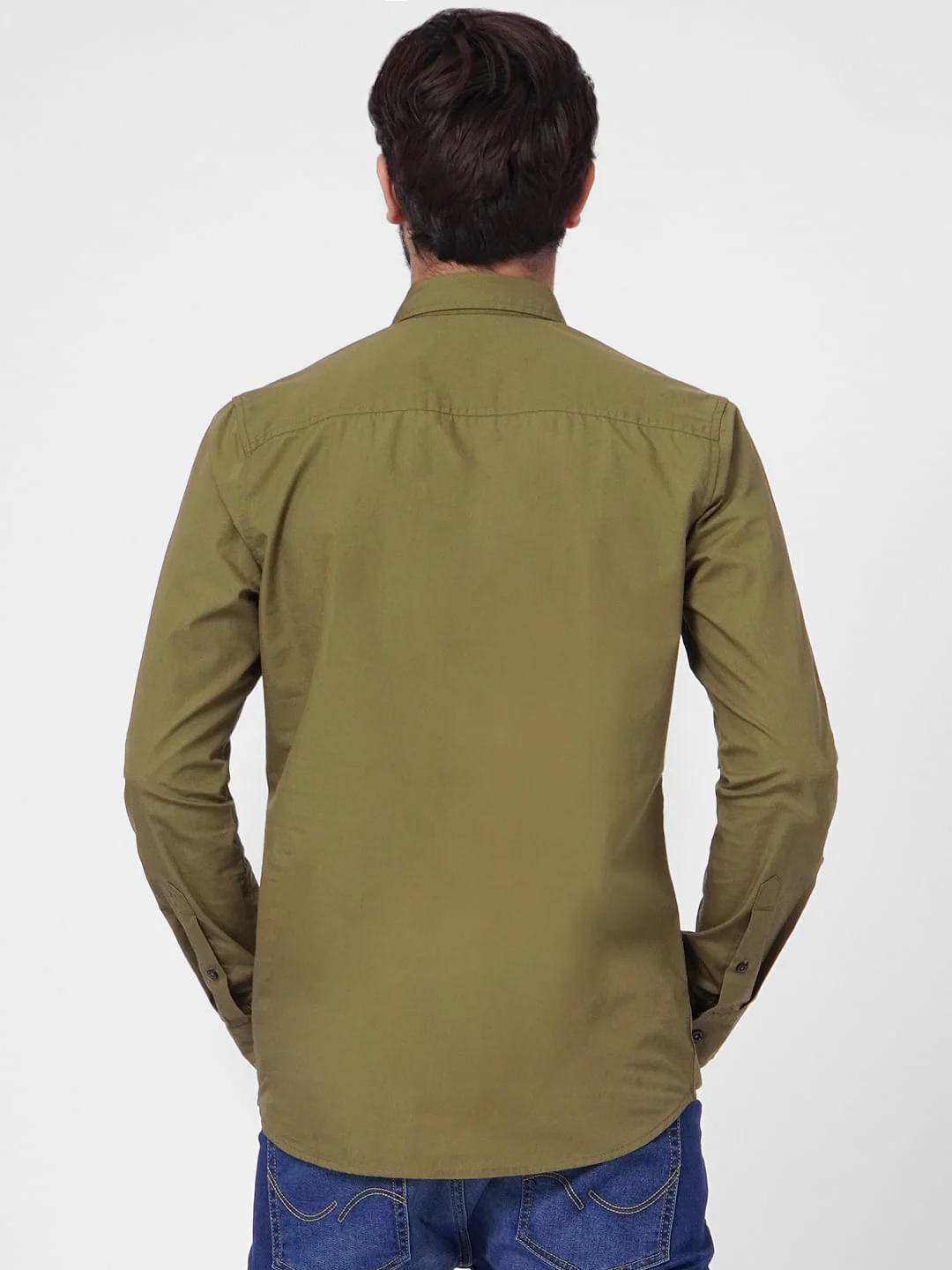 Green Full Sleeves Shirt - Image 4