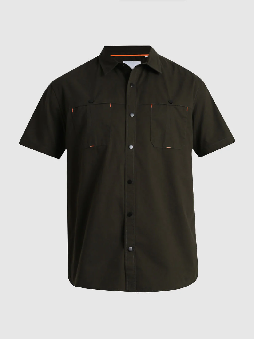 Green Cut & Sew Short Sleeves Shirt - Image 7