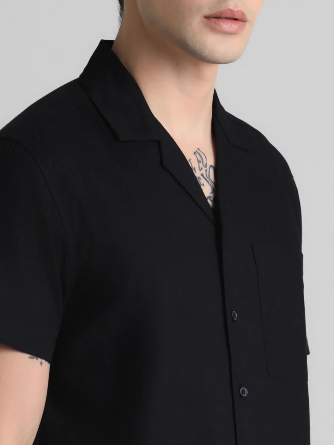 Black Short Sleeves Shirt - Image 5