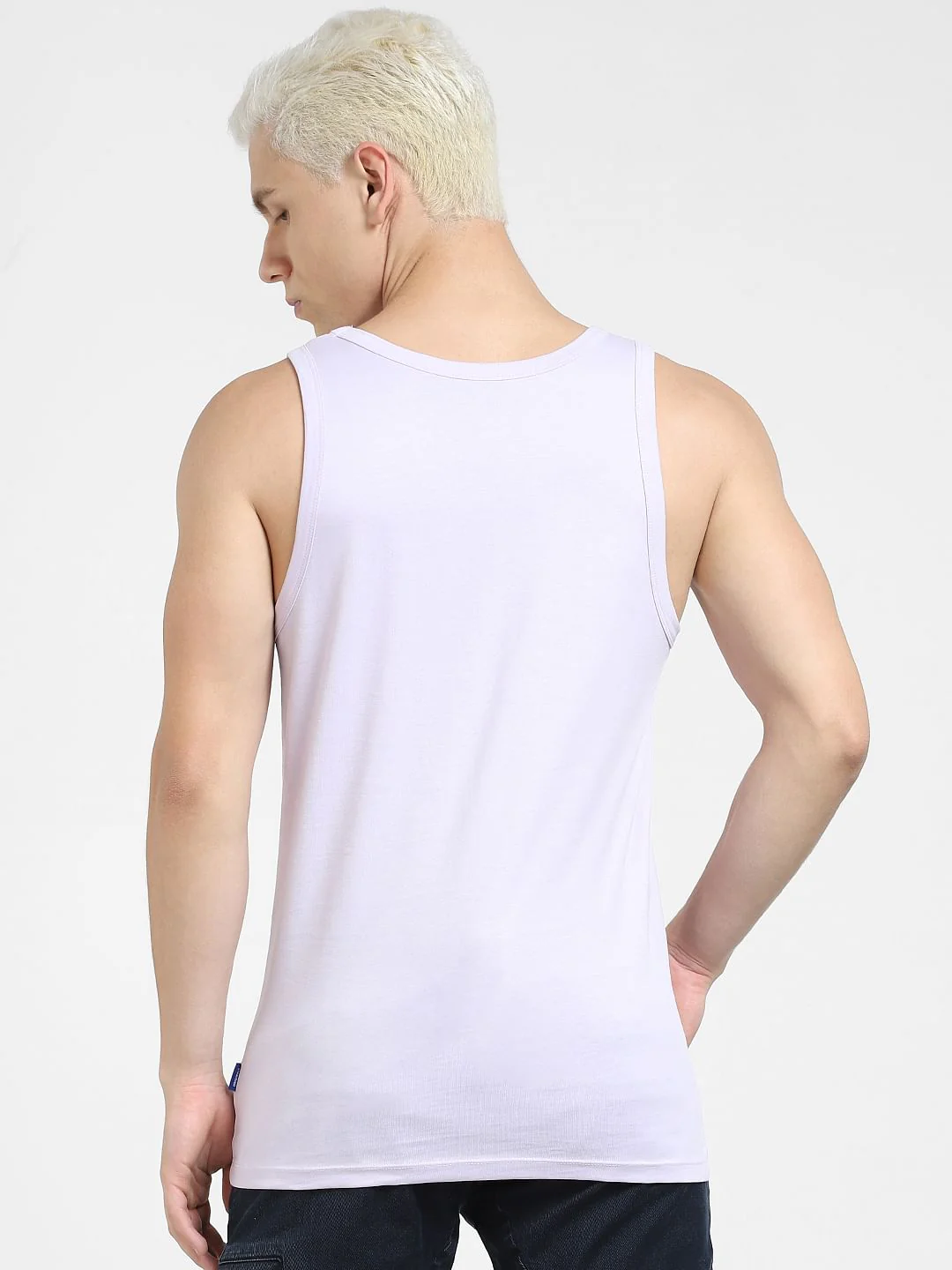 Lilac Crew Neck Vest - Image 4