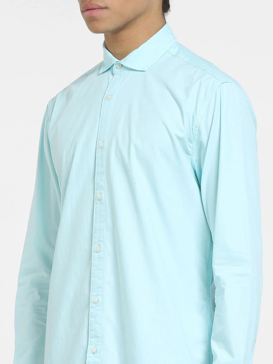 Blue Full Sleeves Shirt - Image 5