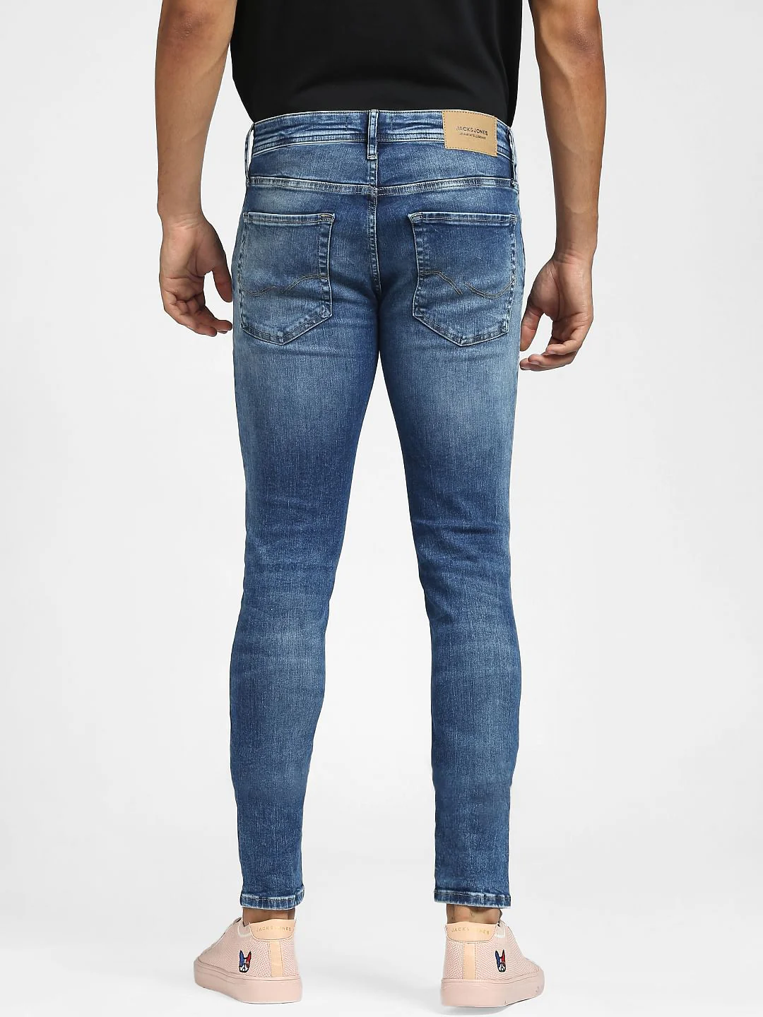 Blue Low Rise Tom Super Skinny Jeans - Image 4
