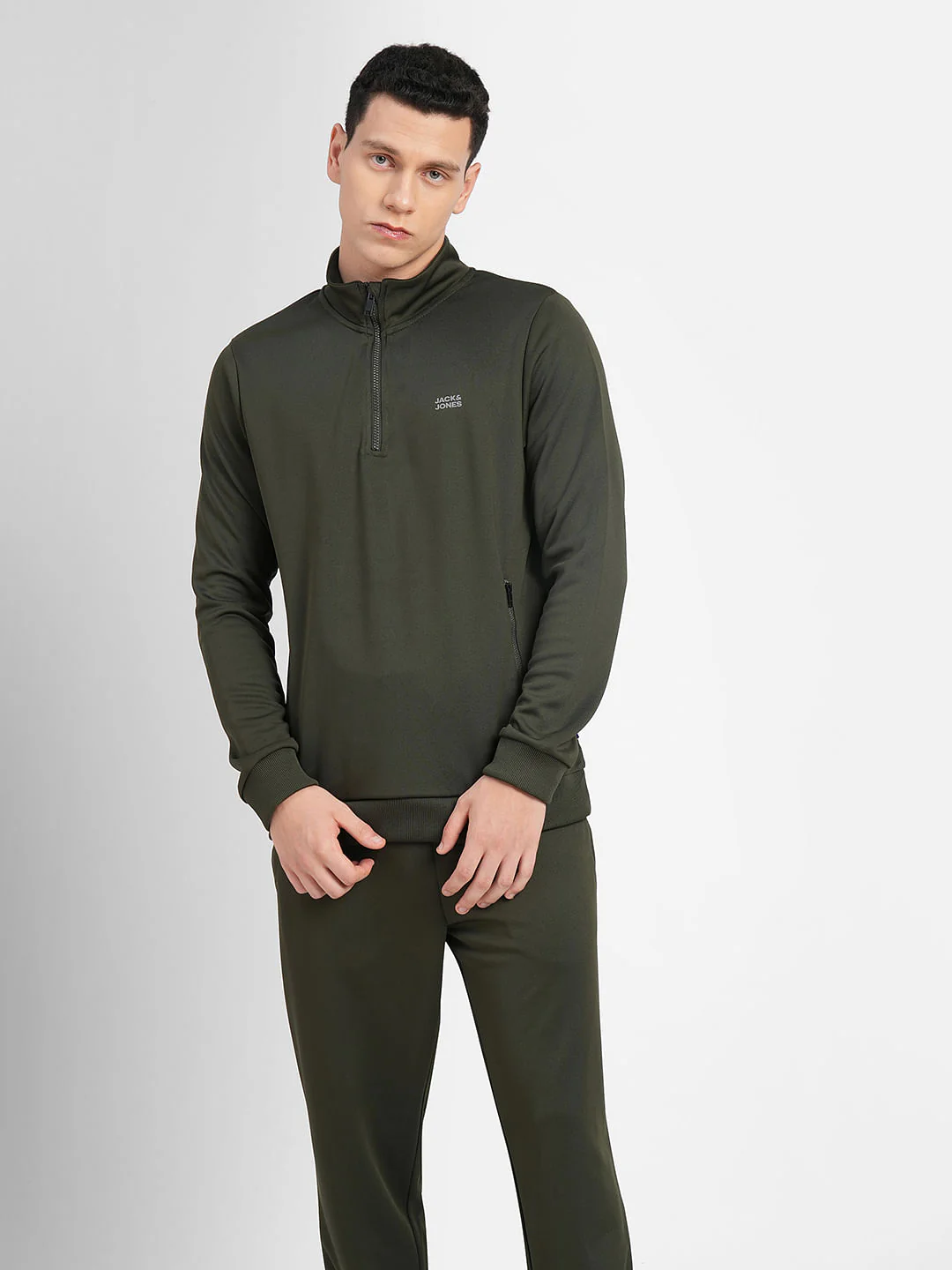 Black Logo Print Tracksuit - Image 2