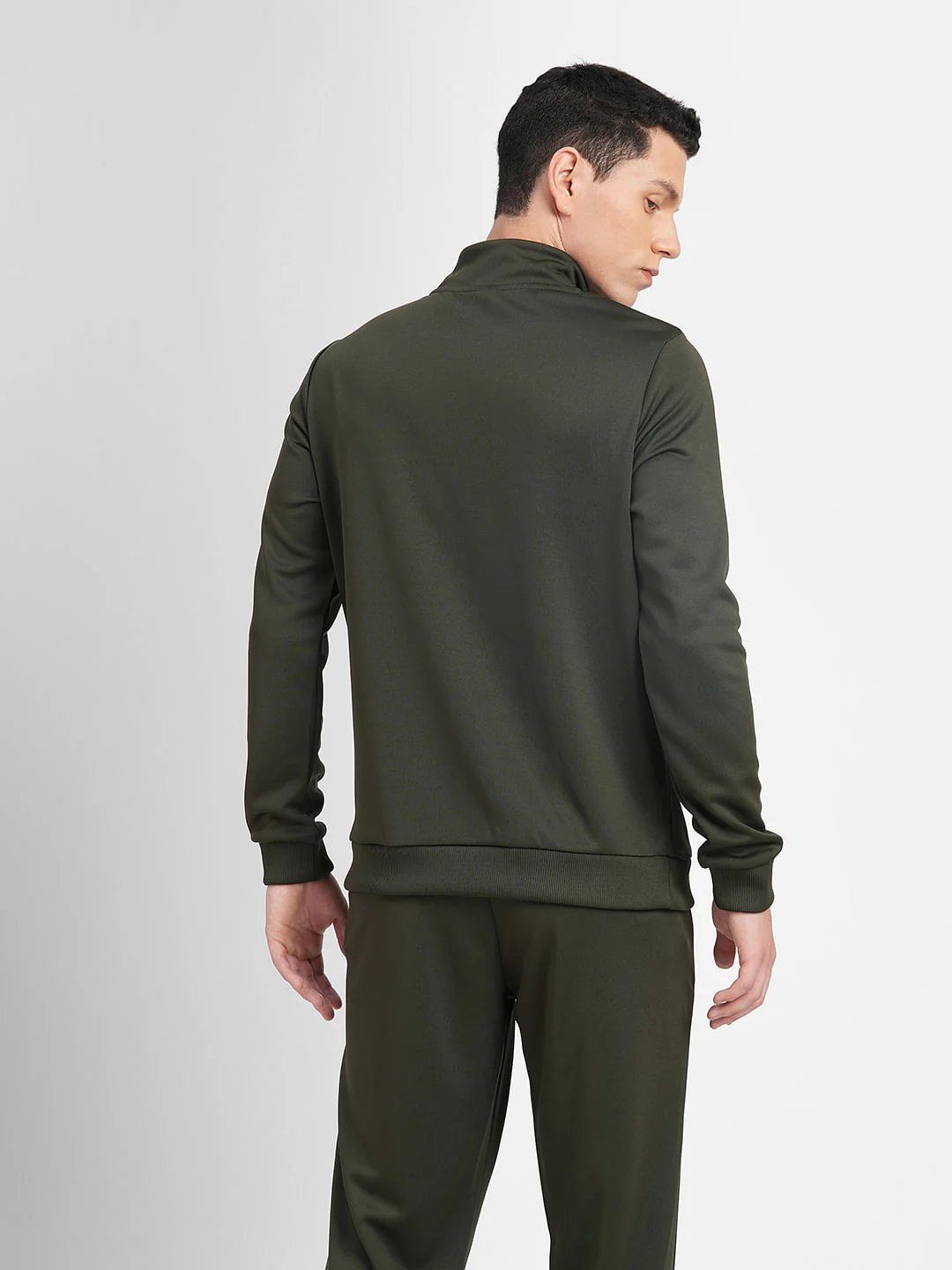 Black Logo Print Tracksuit - Image 4