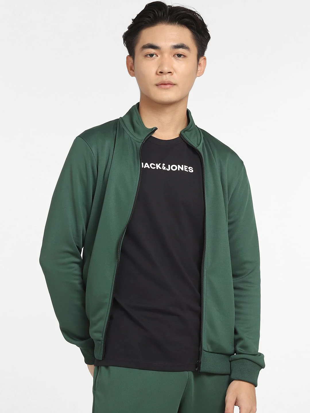 Green Logo Print Tracksuit - Image 2