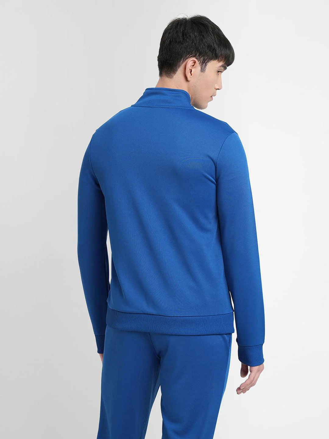 Blue Logo Print Tracksuit - Image 4