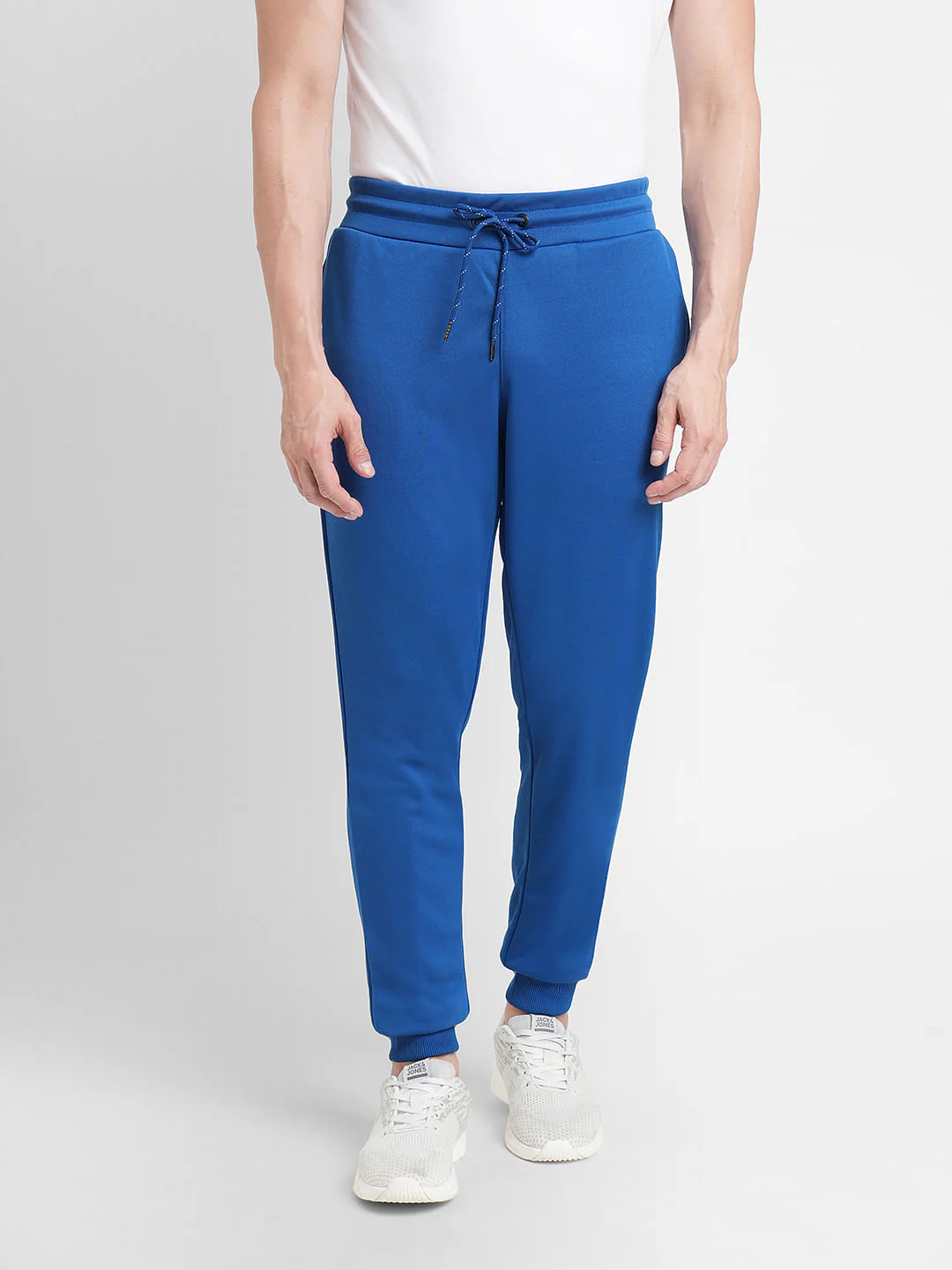Blue Logo Print Tracksuit - Image 8