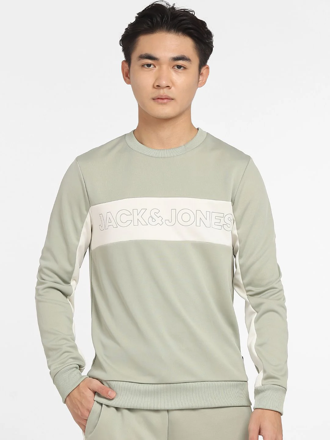 Green Logo Print Tracksuit - Image 2
