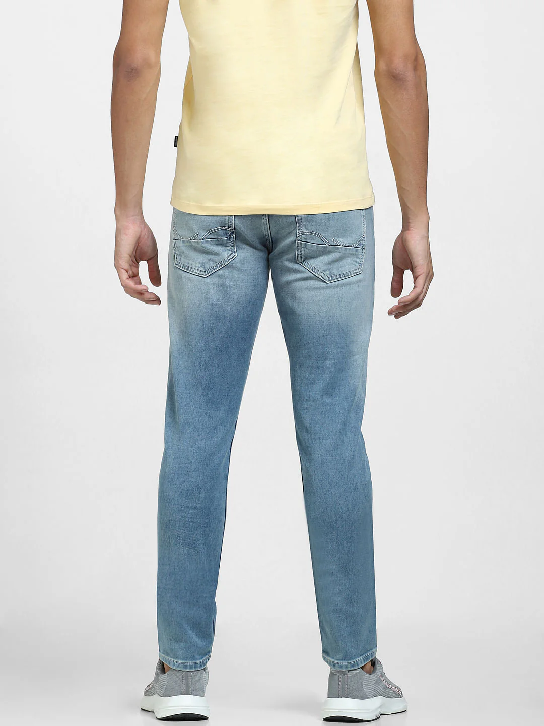 Light Blue Low Rise Glenn Slim Fit Jeans - Image 4