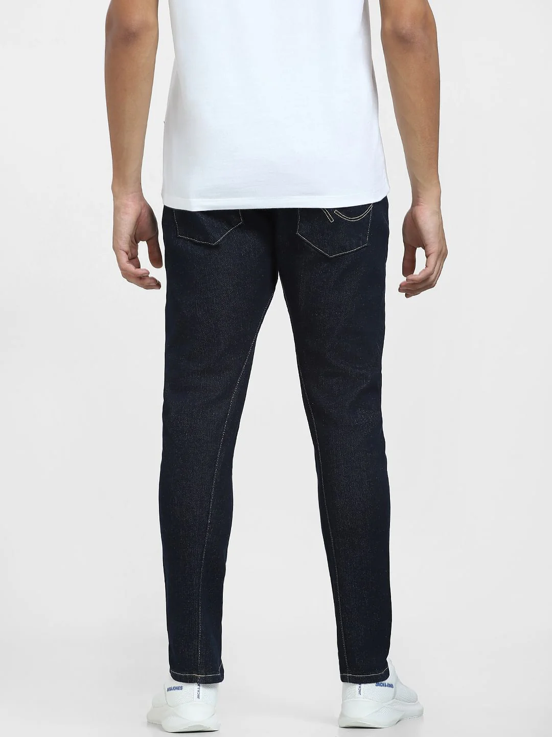 Dark Blue Low Rise Simon Anti Fit Jeans - Image 4
