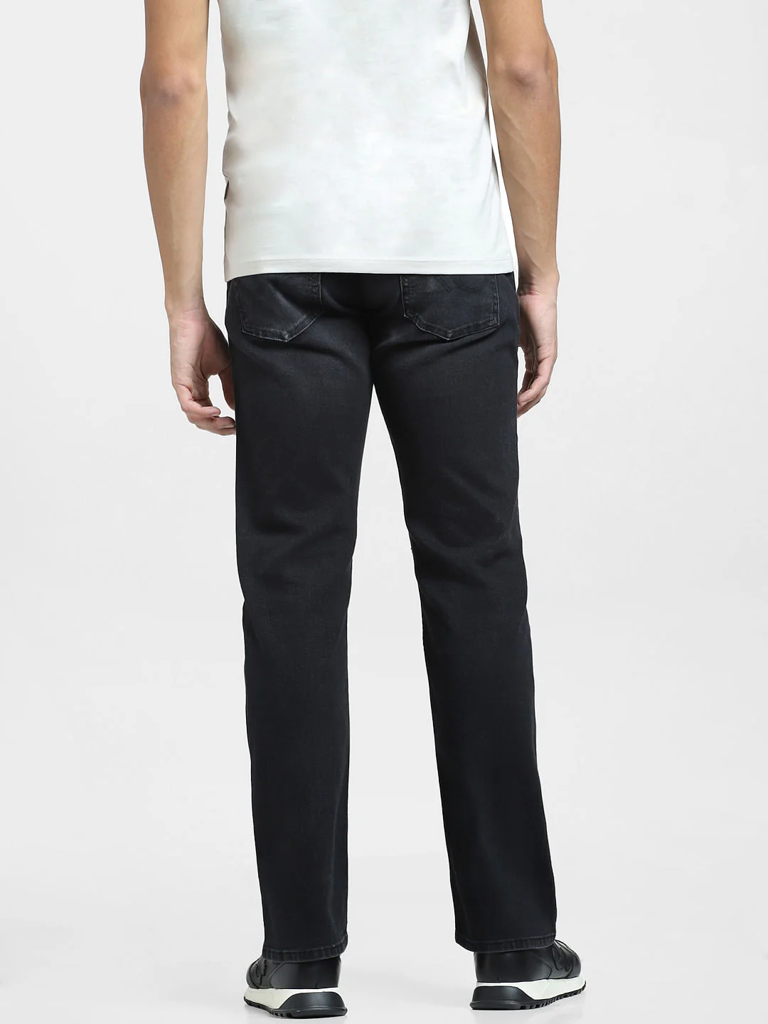 Black High Rise Ray Bootcut Jeans - Image 4