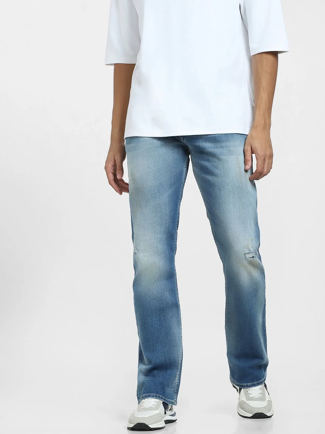 Blue Washed Ray Bootcut Jeans - Image 2