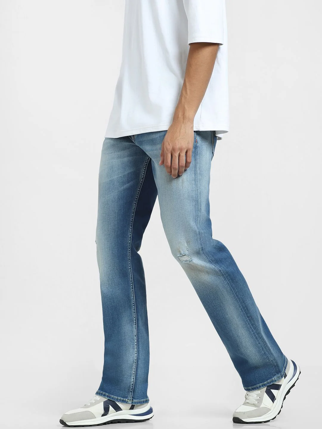 Blue Washed Ray Bootcut Jeans - Image 3