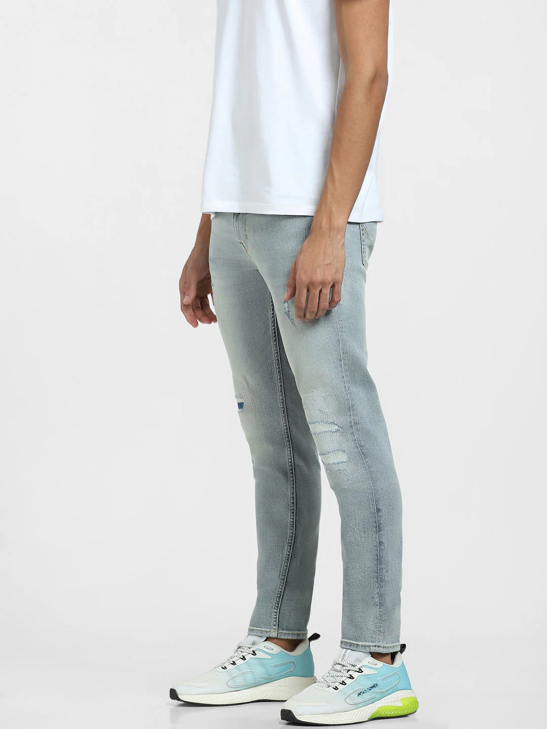 Light Blue Glenn Slim Fit Jeans - Image 3