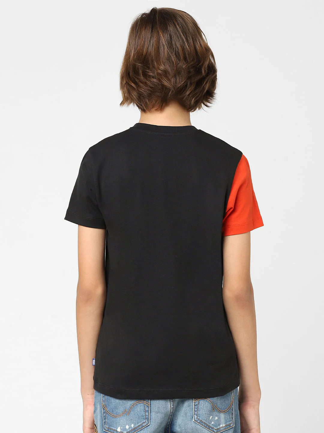 Boys x Mickey Black Printed T-shirt - Image 4