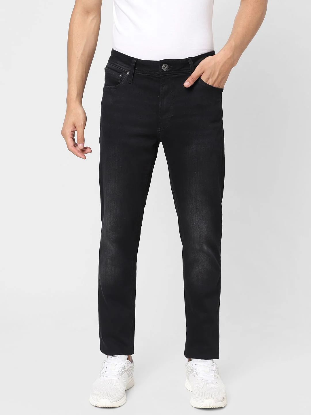 Black Low Rise Ben Skinny Jeans - Image 2