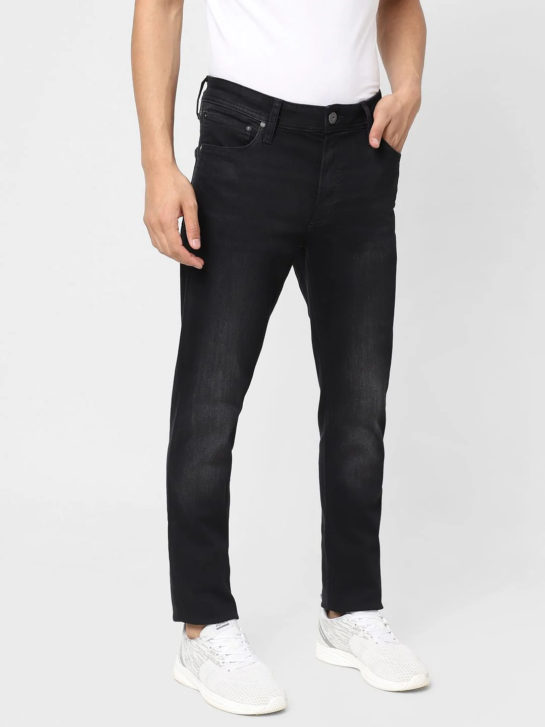 Black Low Rise Ben Skinny Jeans - Image 3