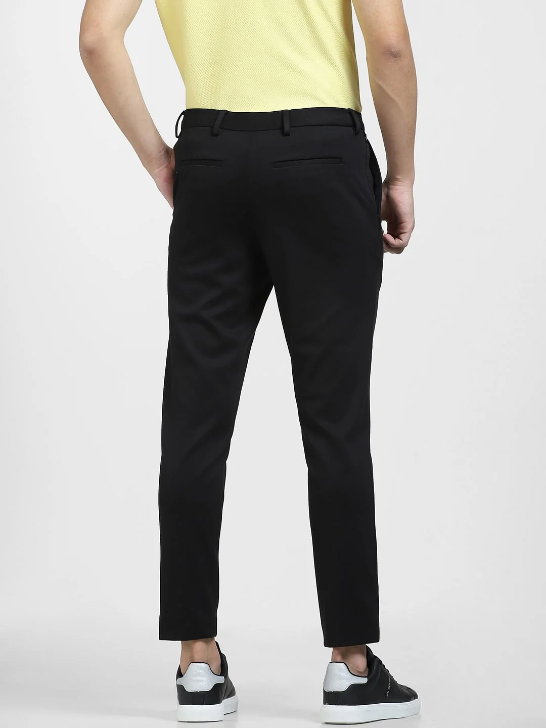 Knitted Mid Rise Slim Fit Pants - Image 4