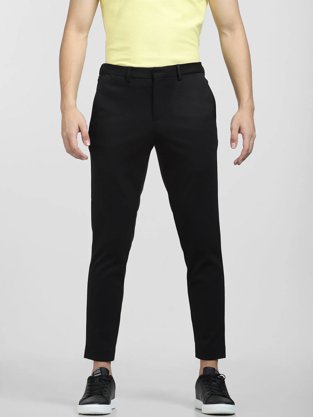 Knitted Mid Rise Slim Fit Pants - Image 6