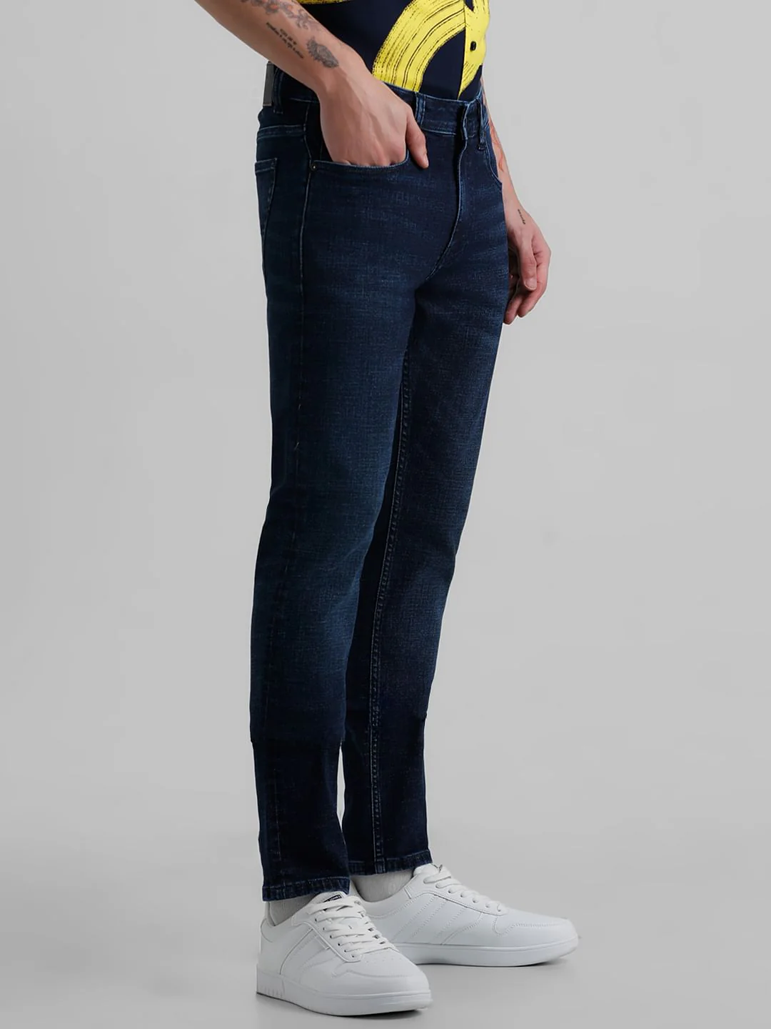 Blue Low Rise Liam Super Skinny Jeans - Image 2