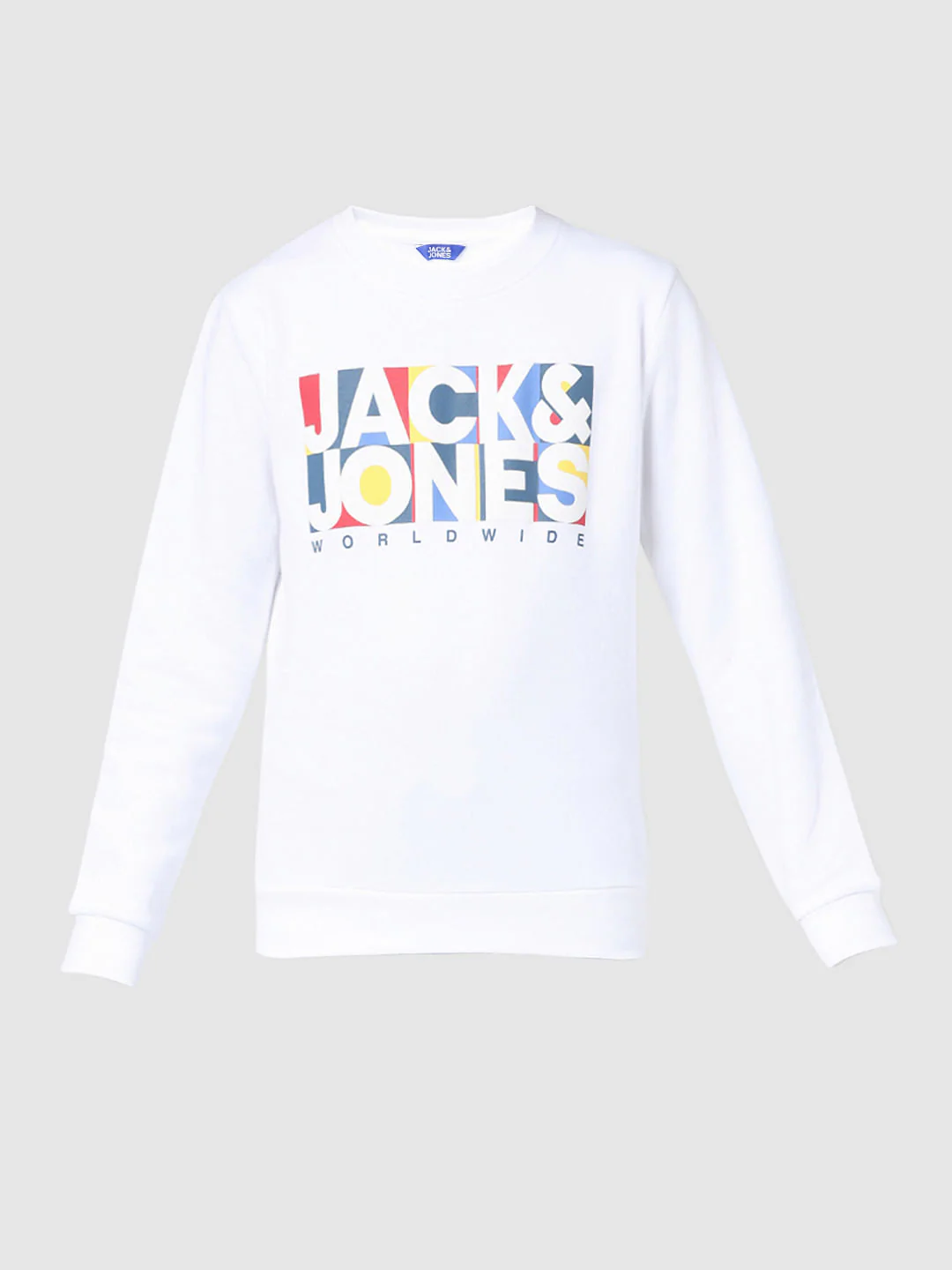 JUNIOR BOYS White Typographic Print Sweatshirt - Image 6