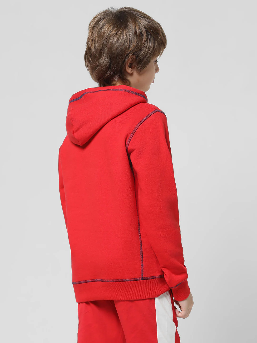 Red Hooded Sweatshirt - Image 3