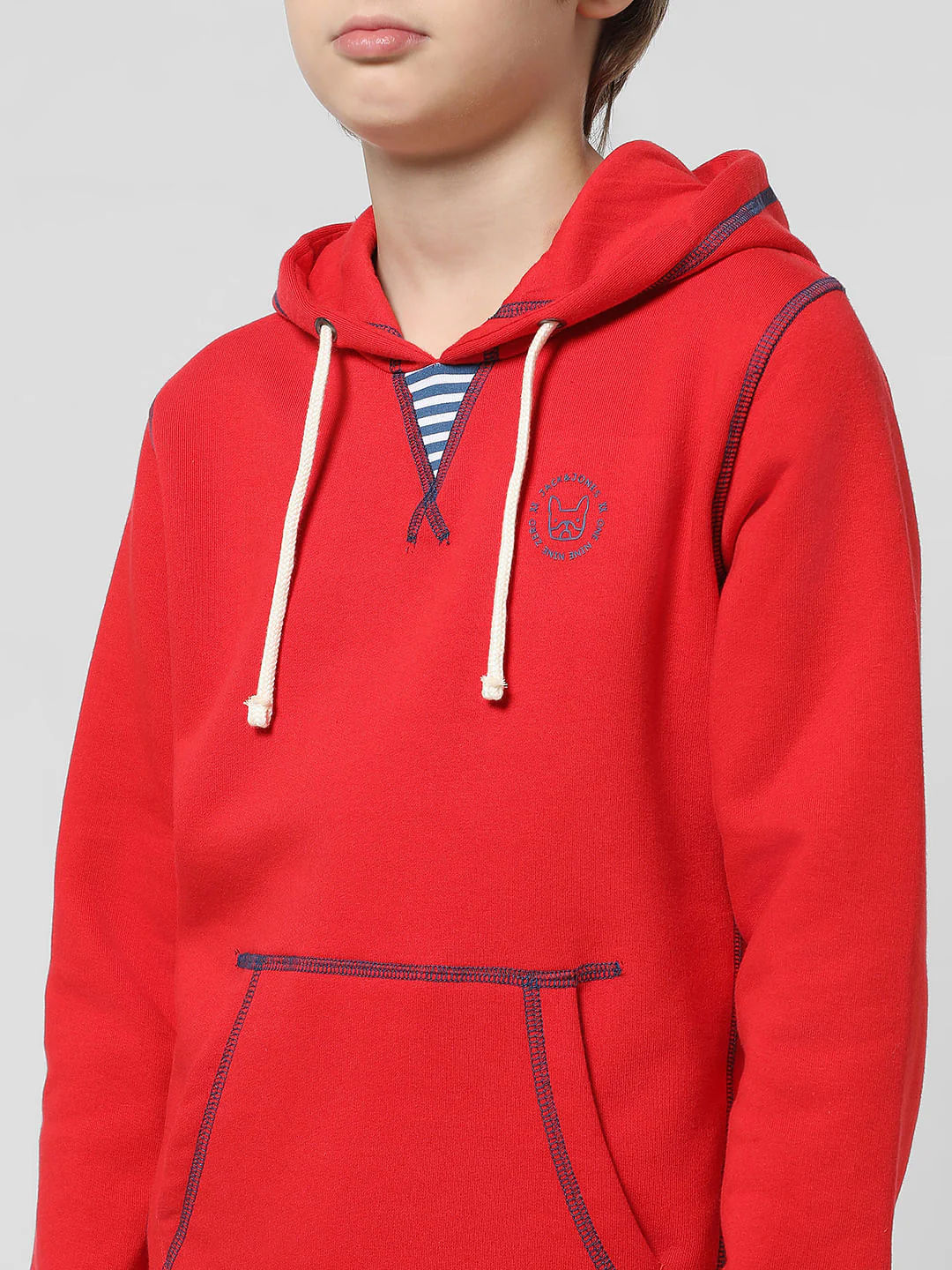 Red Hooded Sweatshirt - Image 4