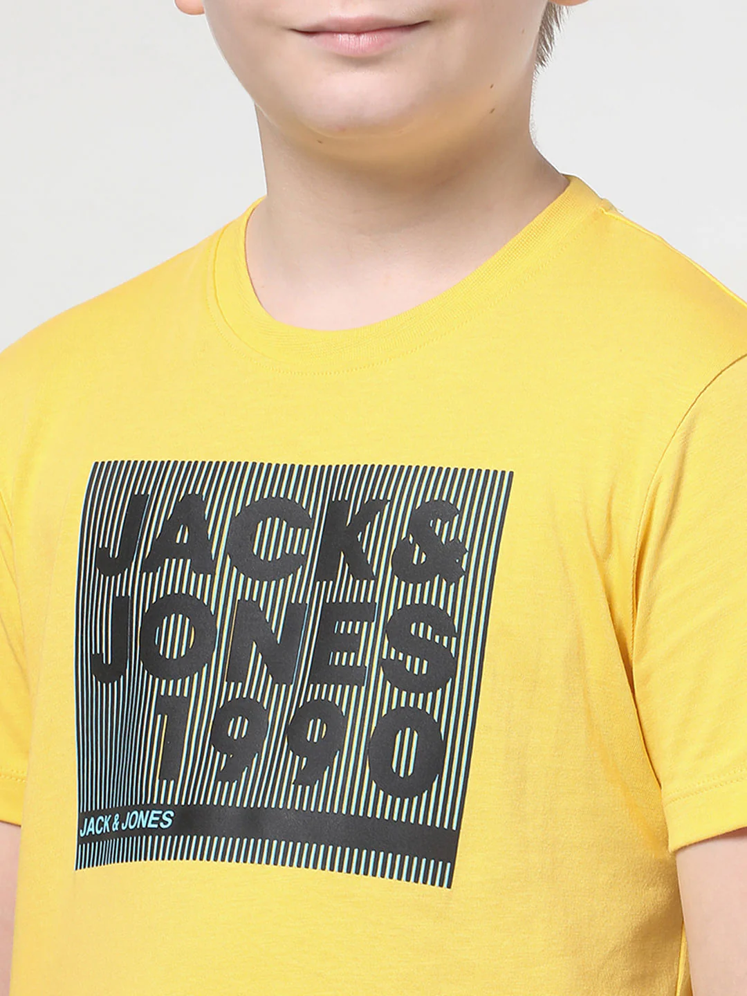 Boys Yellow Logo Print T-shirt - Image 4