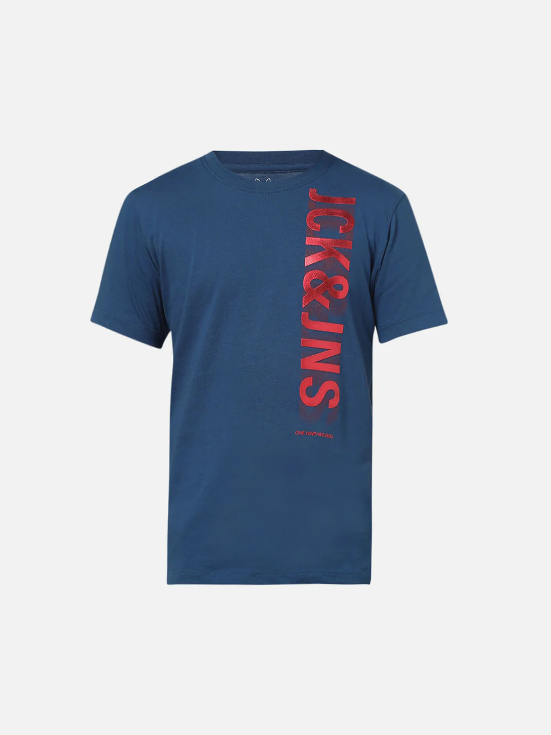 Boys Dark Blue Spray Paint Logo T-shirt - Image 6