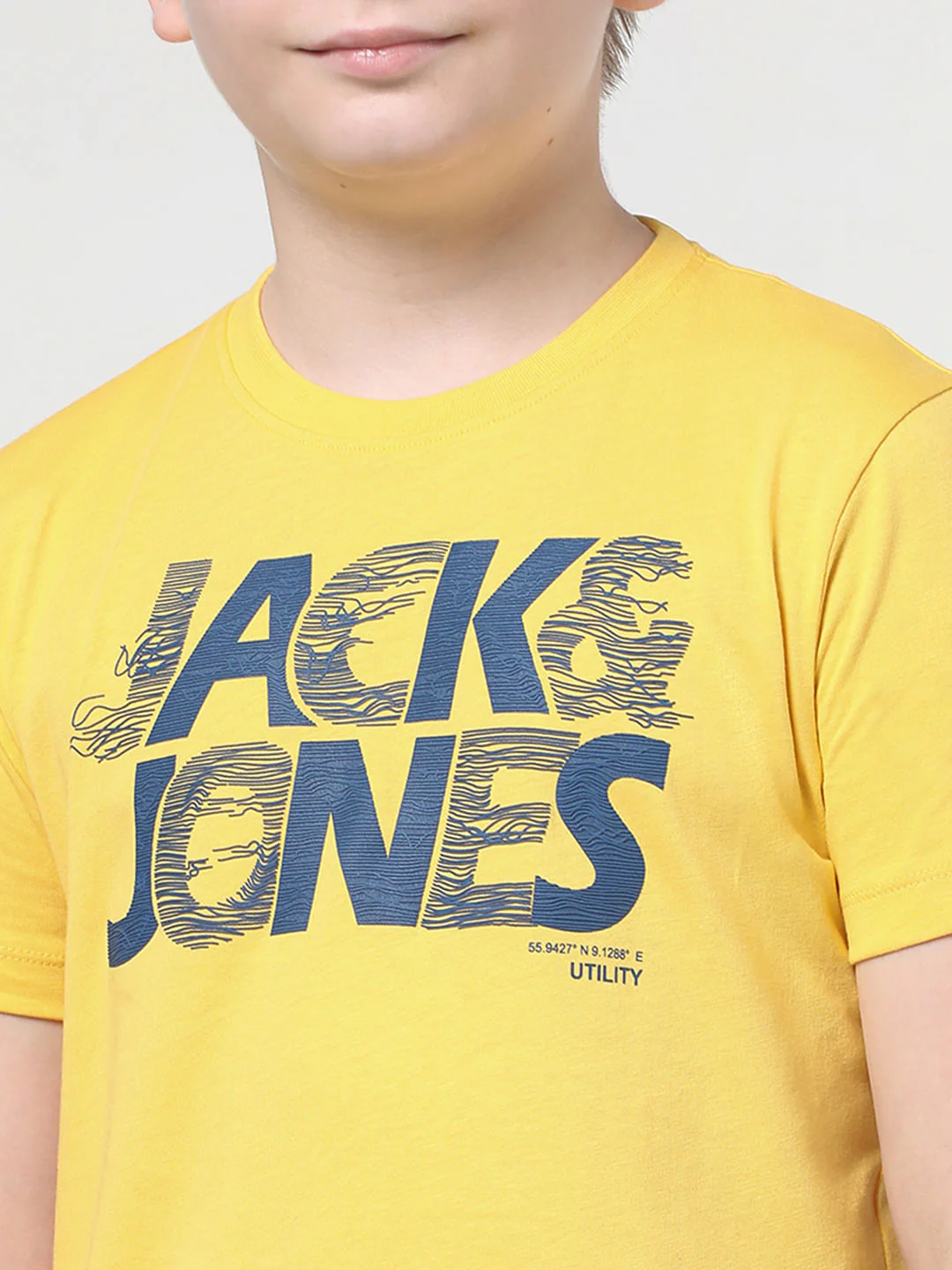 Boys Yellow Logo Print T-shirt - Image 4