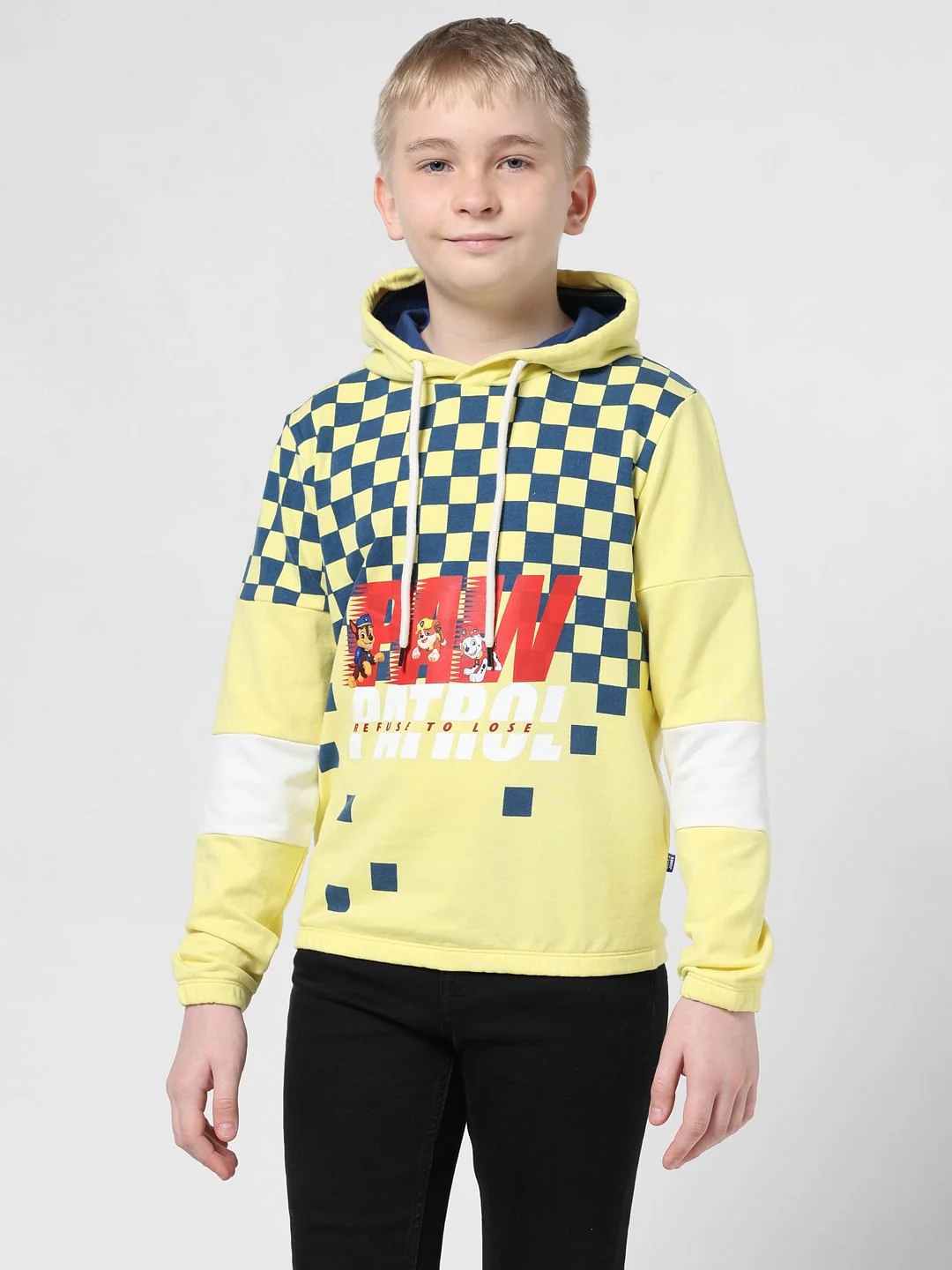 x Paw Patrol Yellow Printed Hooded Sweatshirt - Image 2