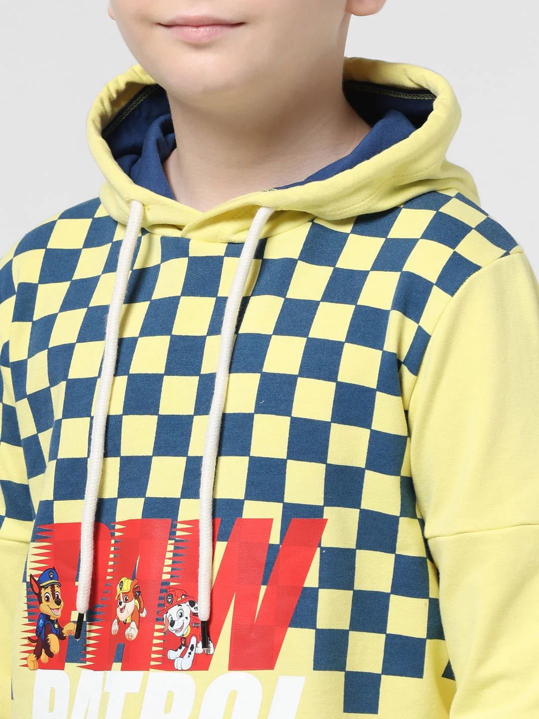 x Paw Patrol Yellow Printed Hooded Sweatshirt - Image 4