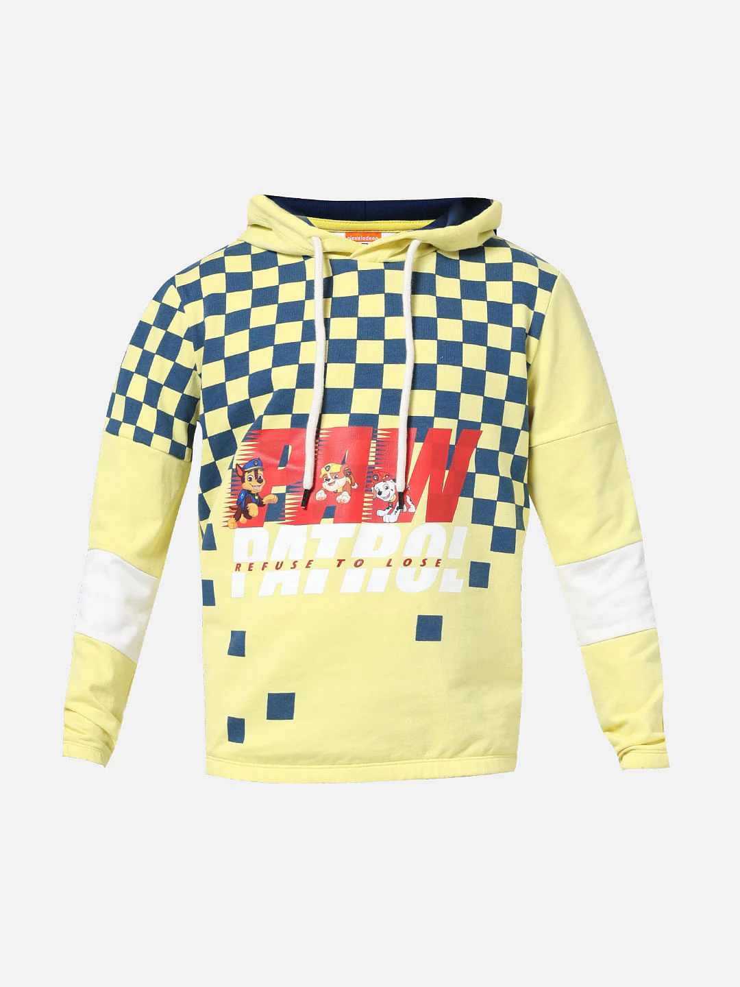 x Paw Patrol Yellow Printed Hooded Sweatshirt - Image 6