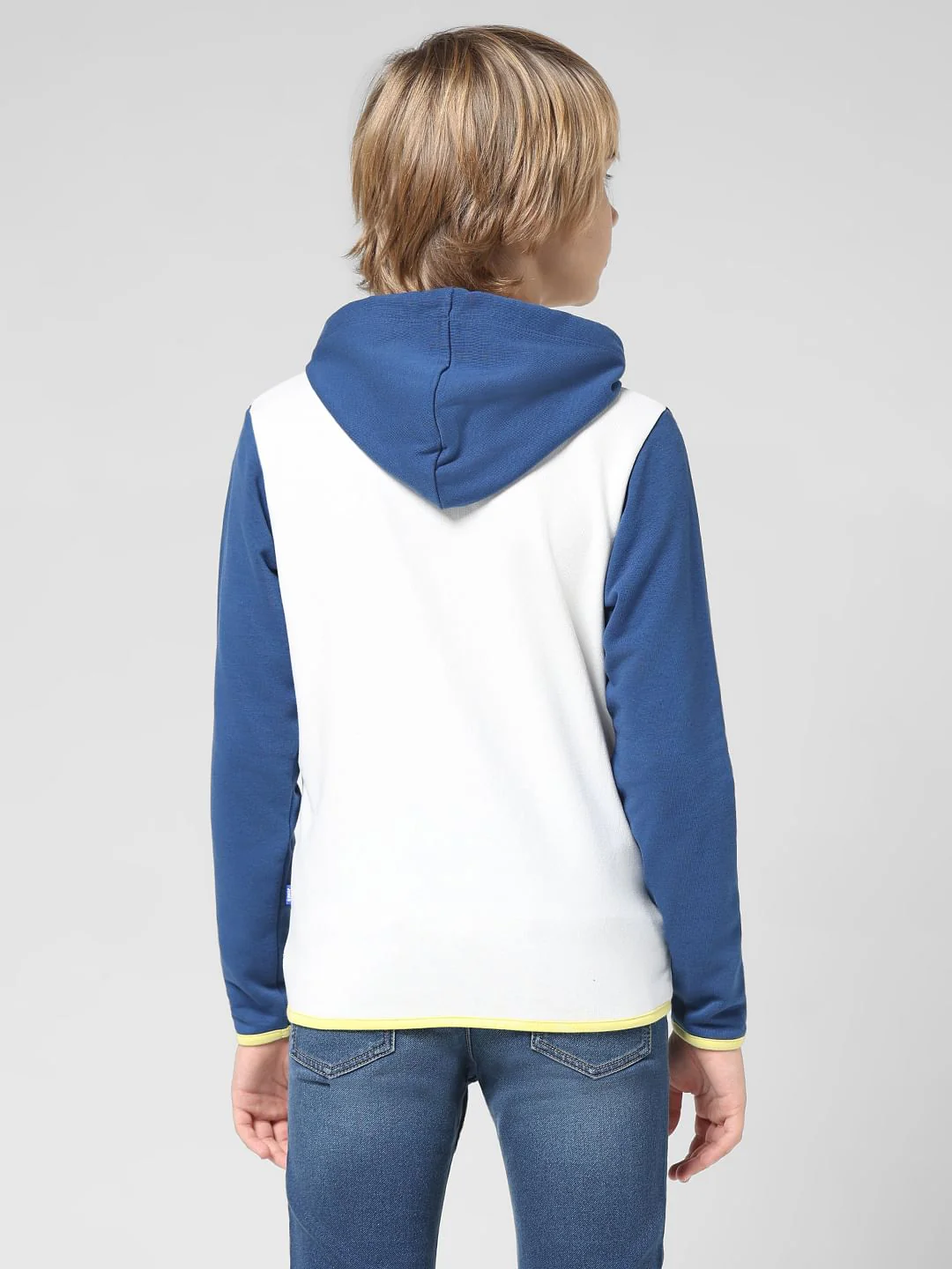 JACK&JONES X PAW PATROL White Colourblocked Hooded Sweatshirt - Image 3