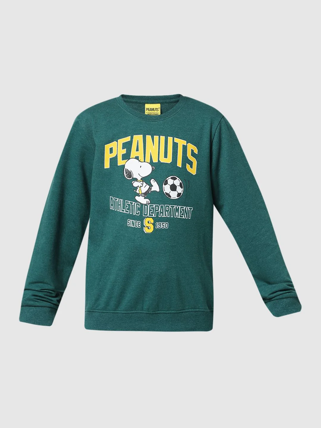 x Peanuts Green Snoopy Print Sweatshirt - Image 6