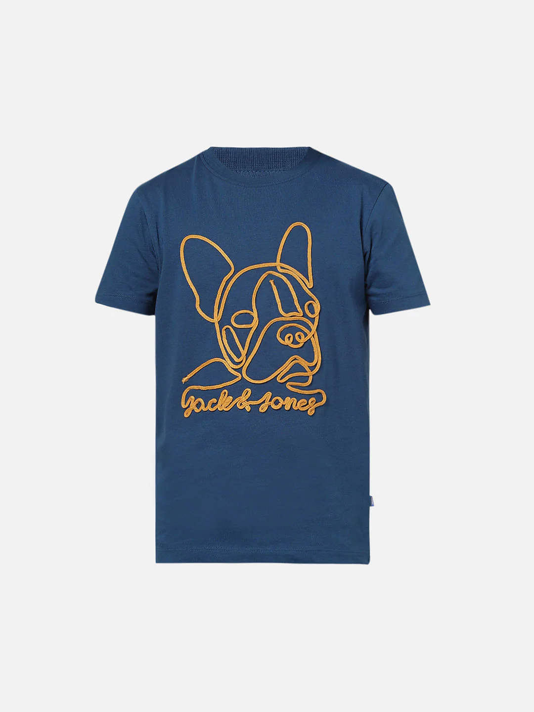 Boys Blue Mascot Logo Print T-shirt - Image 6
