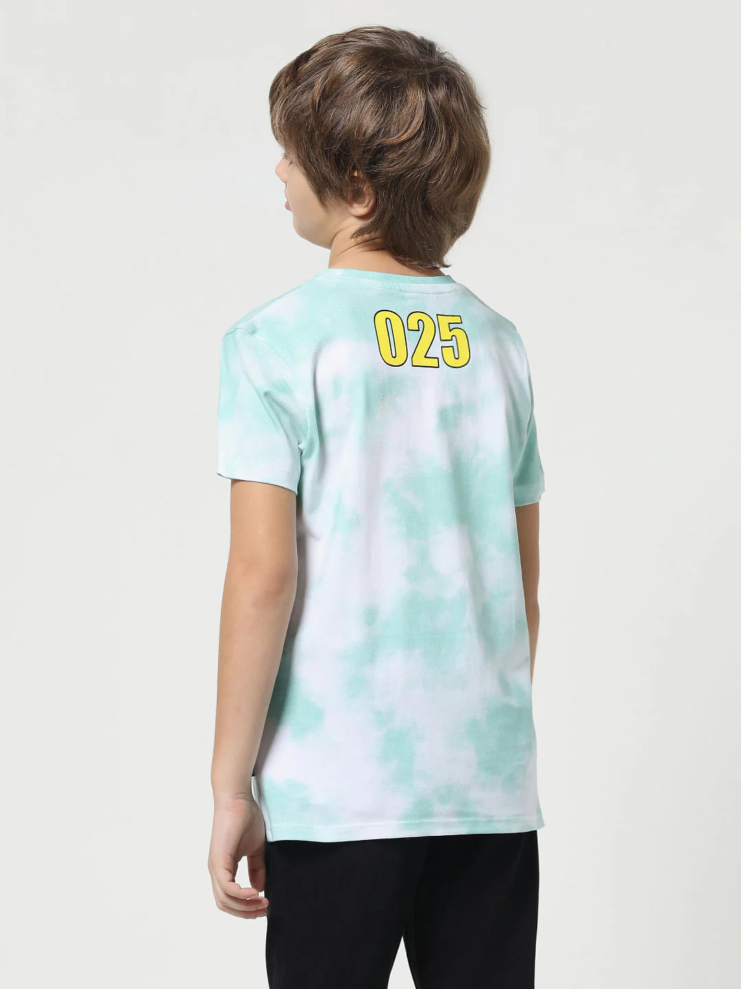 x Pok mon Green Ombre Crew Neck T-shirt - Image 3