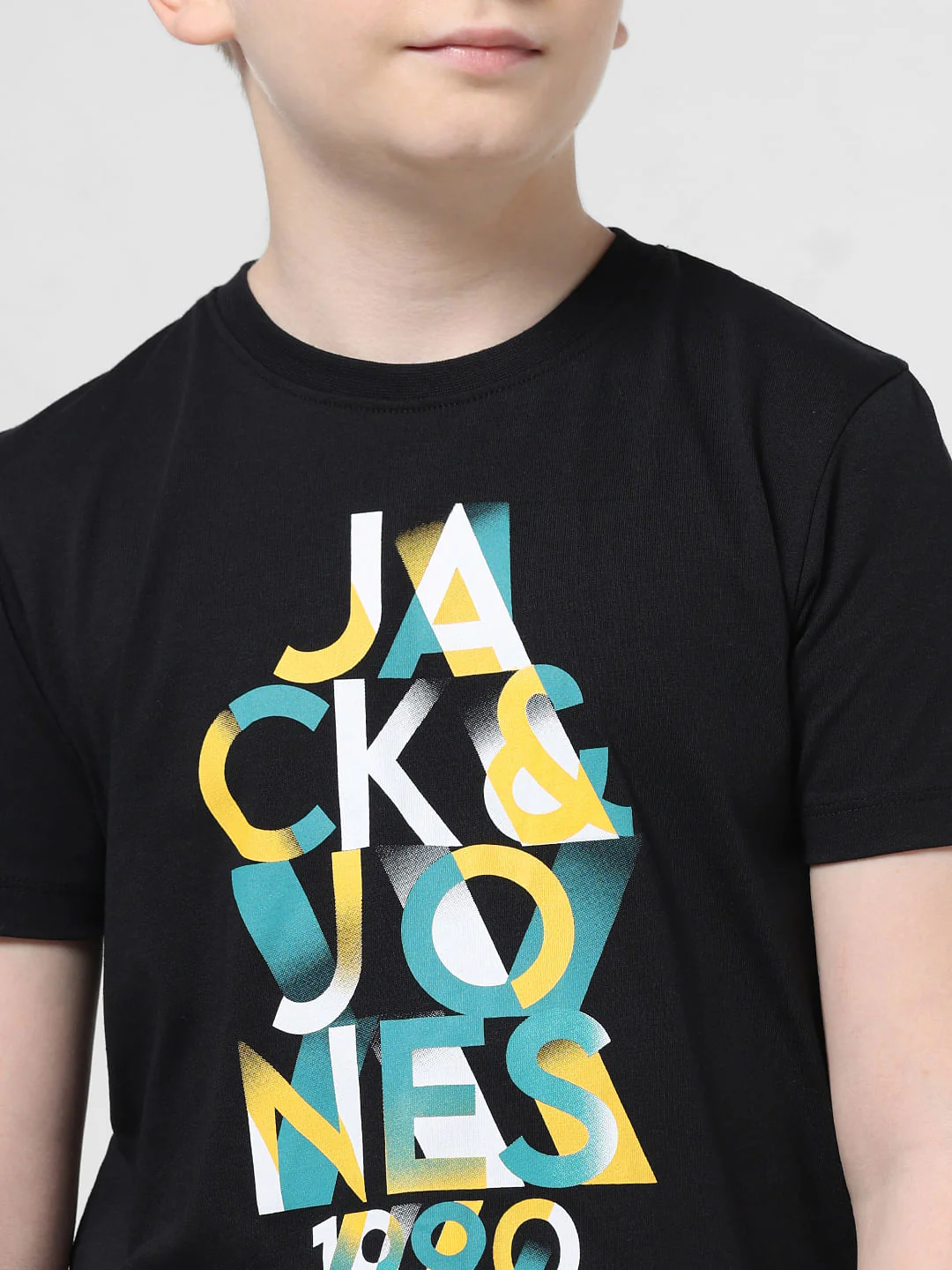Black Logo Print T-shirt - Image 3